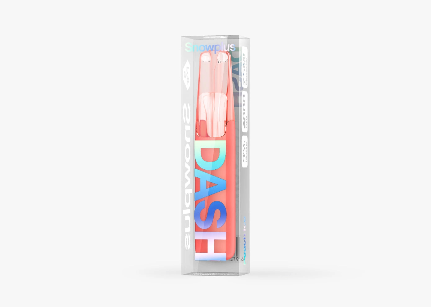 Snowplus Dash All-in-one Peach Ice Flavor Disposable Device 4000puffs - Six Pandas