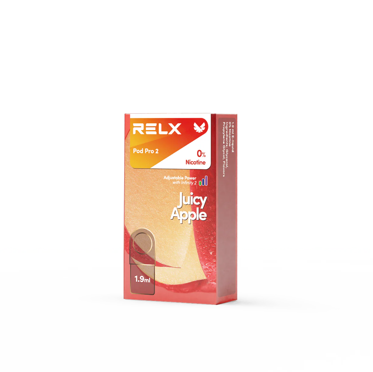 RELX Pod Pro Fruit Mint Tea Dessert Beverage and Tobacco More Flavors 0mg/ml and 18mg/ml Nicotine - Six Pandas